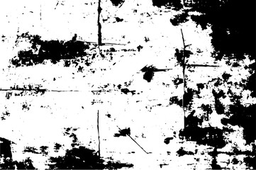 Distressed Grunge Texture with Cracks, Scratches, and Weathered Surface