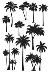 Midnight Palms AI Generated