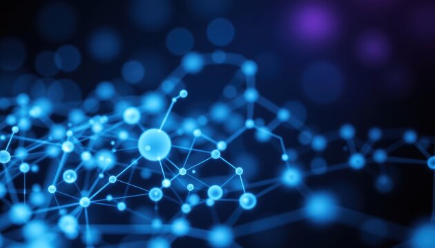 Exploring network connectivity and data visualization in a digital environment abstract technology concept