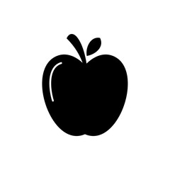 apple icon, modern vector isolated on white background.