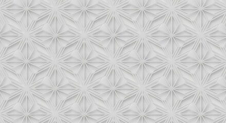 Subtle Relief: A 3D Geometric Pattern