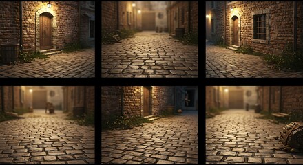Cobblestone's Embrace: Nocturne