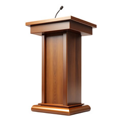 Wooden Lectern: Podium & Speaker Stand