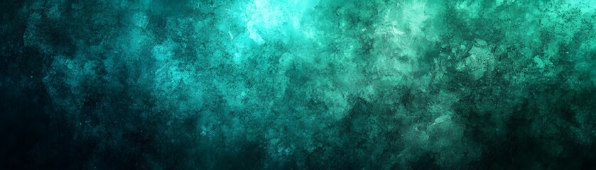 Obraz premium Teal and dark teal abstract design background.