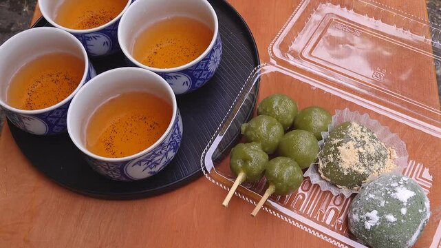 美味しそうな和菓子 お団子