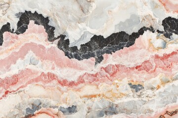 Colorful marble slab