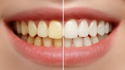 Before  After Stunning Teeth Whitening Transformation.