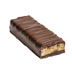 Chocolate Peanut Butter Bar Recipe on transparent background