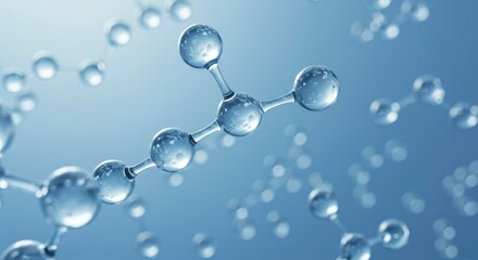 Molecular structure,  scientific graphic,  chemical bonds