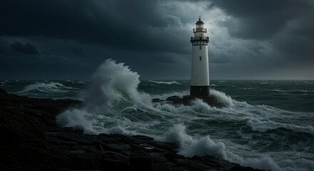 Stormy Sea, Guiding Light