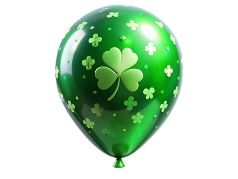 Green Clover Balloons