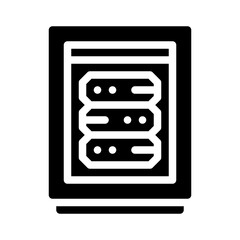 server glyph icon