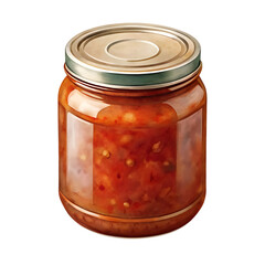 Homemade Sauce in Glass Jar