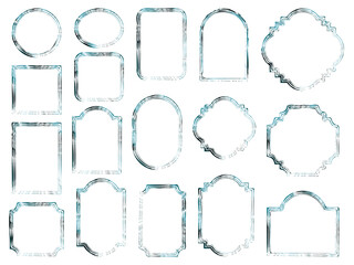 フレーム筆2、16青緑