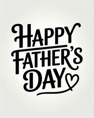 Fototapeta premium happy fathers day t-shirt design