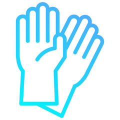 Medical Gloves Icon