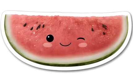 watermelon isolated on white background