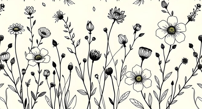 minimalist floral background, vintage rose seamless, seamless daisy pattern, fabric flower print, elegant botanical wallpaper, seamless nature pattern