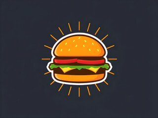 burger cartoon