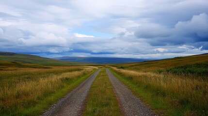 the road to the mountains