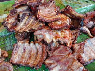Ready-to-eat fried pork ribs sold in Asian markets