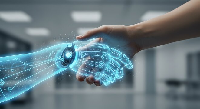 Digital Handshake: A New Dawn