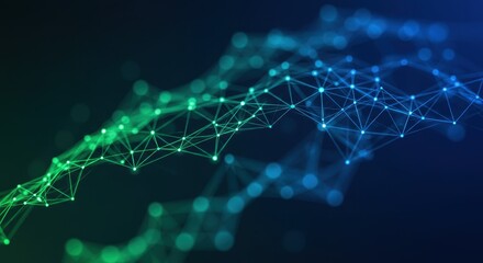 Abstract Network Connection Data Flow Visualization