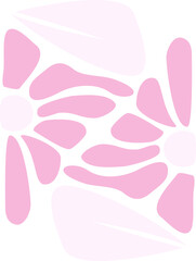 Abstract Groovy Flower Element