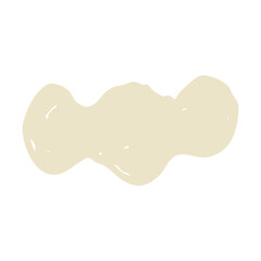 cloud speech bubble marker ornament 