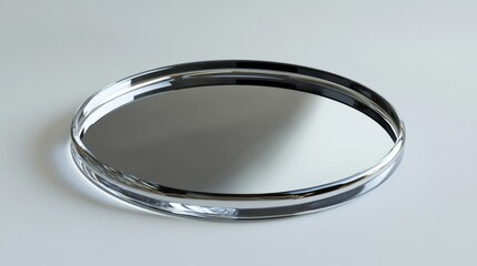 Elegant Ceramic Plate Featuring Aluminum Oxynitride Material Finish