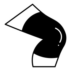 Knee Support dualtone icon