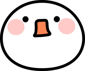 Cute Emoji Vector Element Set