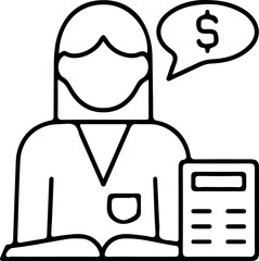 Accountant icon