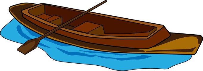 Rowing boat © sompong