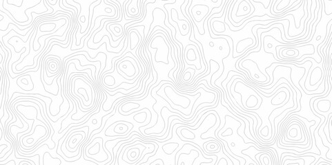 Minimal Lines Topographic contour lines grid map seamless pattern. Geographic mountain relief. Abstract lines background. Contour maps. illustration, Topo contour map design.