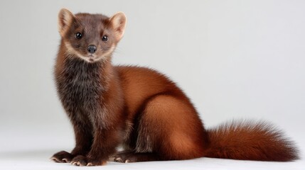 European Pine Marten With