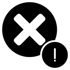 Violation Glyph Icon