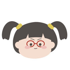 little girl with a smile