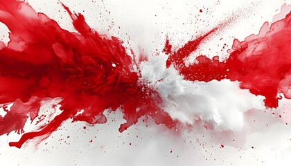 Red and white powder, Indonesian flag.