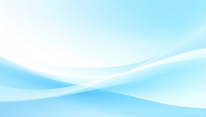 Fototapeta premium A clean and elegant minimalistic abstract background in soft light blue sets a serene and sophisticated tone, perfect for product presentations or visual branding.
