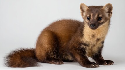  Pine Marten With Sleek