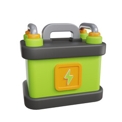 Portable Power Battery with Terminals