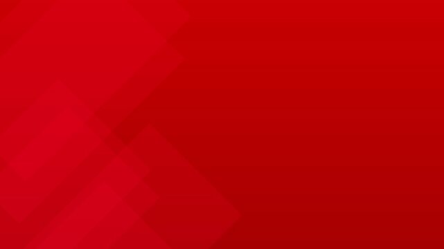 Futuristic abstract red shape corporate motion seamless looping 4k background animated