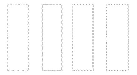 Abstract Rectangles: Geometric Line Art for Creative Design