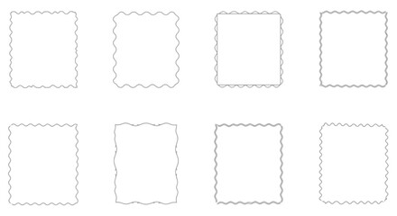 Wavy Edge Frames: Diverse White Text Boxes for Design