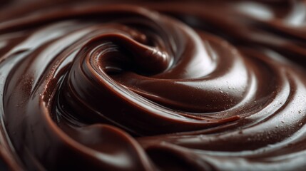 Melted dark chocolate texture. Premium quality