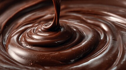 Melted dark chocolate texture. Premium quality