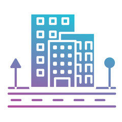 Obraz premium City icon