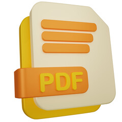  Pdf File 3D Illustration