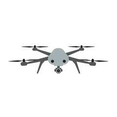 Gray Drone Illustration